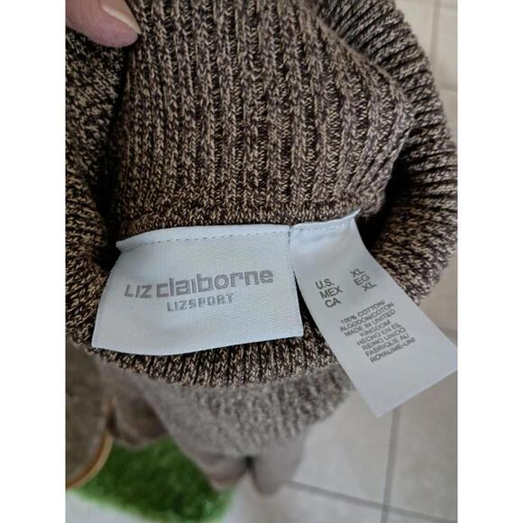 Liz Claiborne Lizsport Turtleneck Sweater XL - Picture 2 of 2